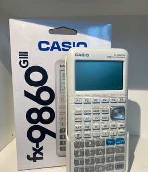 Calculatrice graphique Casio FX-9860GIII, comme neuf, négociable