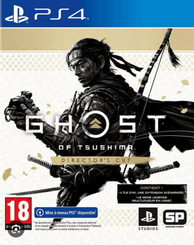 Jeu Ghost of Tsushima PS4 en excellent état avec boîte