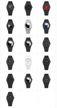Montre élégante avec chiffres arabes pour une touche de culture