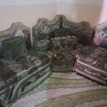 Salon avec décoration douce et ambiance relaxante