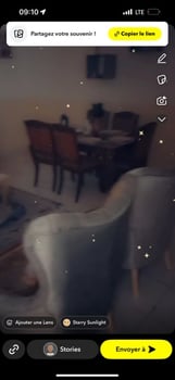 Meubles complets pour salle à manger et salon, télévision LG comprise