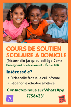 Soutien scolaire à domicile avec enseignant professionnel - Maternelle à 7ème
