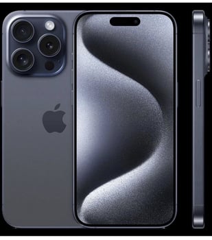 iPhone 15 pro max 256 Go, bleu foncé, avec boîte et 3 étuis de protection