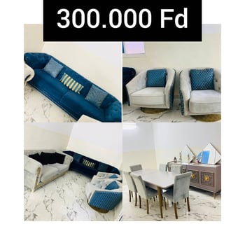 Magnifique salon turc moderne, presque neuf 