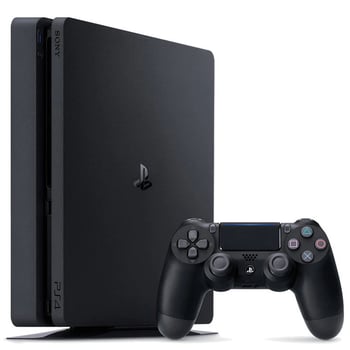 PlayStation 4 avec 2 manettes et 2 jeux - Comme neuf