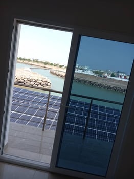 Villa neuve à louer à Haramous avec vue sur mer