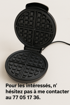 Gaufrier neuf à vendre