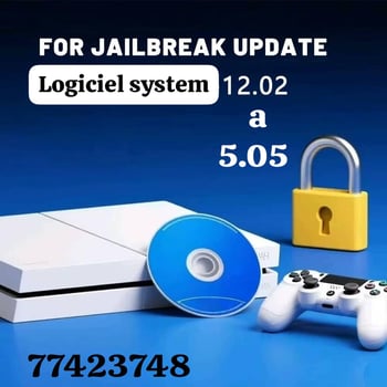 Jailbreak PlayStation 4 disponible Logiciel système 5.05 a 12.02 Et aussi Installation tout les jeux et programmes Playstation 2.3& 4