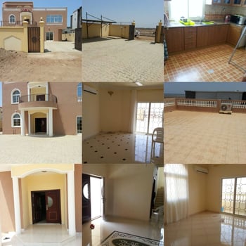 Villa F6 avec terrasse et électrogène à Lootah