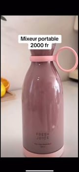 Mixeur Portable Rechargeable