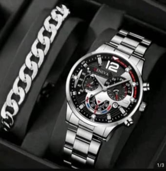 Montre avec chaîne à main - neuve, excellent état