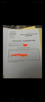 Terrain 120m² avec titre foncier, cité Nassib, prix négociable