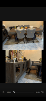 Table à manger en excellent état