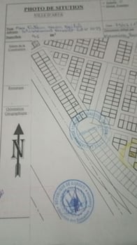 Terrain 101m² à Cité Nassib, en bordure de route