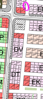 Terrain 96m² à vendre avec titre foncier à Nassib