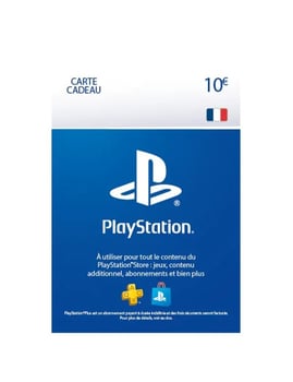 Carte PSN 10€ - Achetez vos jeux préférés en ligne!