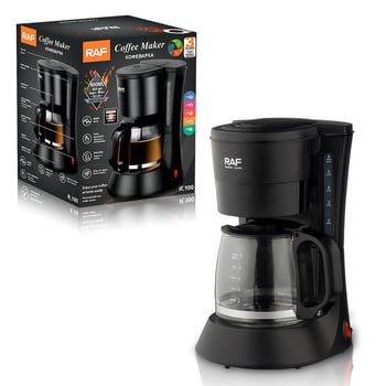 Cafetière RAF 600W, idéale pour la maison ou le bureau
