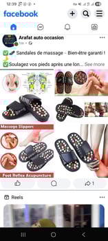 Sandales de massage pour soulager les douleurs et améliorer la santé