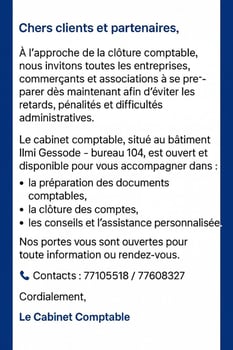 Expert-Comptable pour bilans et Gestion Financière en entreprise
