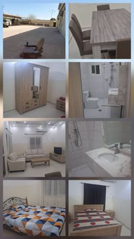 Appartement F4 meublé avec parking et espace extérieur à Gabode 5