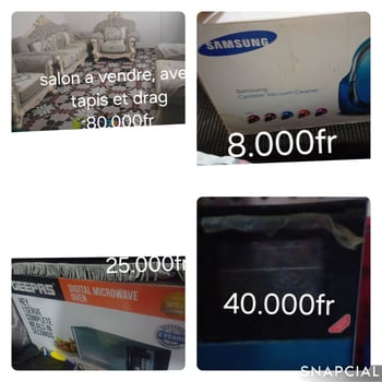 Meubles d\'intérieur d\'occasion à saisir