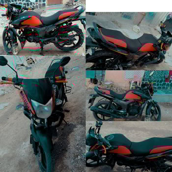 Moto Hero Hunk en excellent état