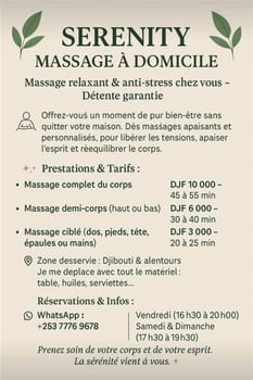 Massage anti-stress et détente pour bien débuter l\'année!