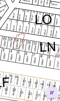Terrain viabilisé de 120m2 à Barwaqo II phase 2, prêt à construire