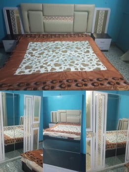 Chambre à coucher complète, bien entretenue - 120000 Fdj