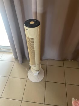 Ventilateur colonne tournant