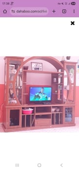 Salon, télé, frigo Samsung, clim Gree, meuble TV, accessoires & Firache