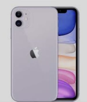 iPhone 11 Blanc, 100%, Face ID défectueux, prix négociable