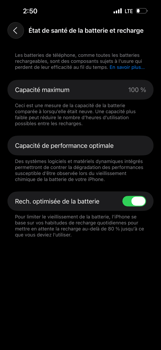iPhone 14 Pro Max 100% batterie, parfait état