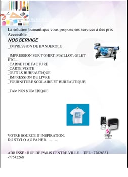 Impressions rapidesavec la solution bureautique