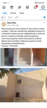 Maison en bon état à louer à Hodan 1, face au marché turc.