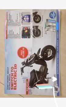 Moto électrique à prix réduit avec garantie d\'un an