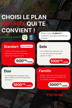 Abonnement Netflix Premium HD