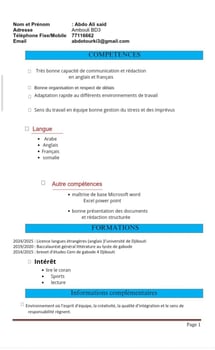 Licence en langues étrangères - Disponible pour emploi temps plein ou partiel