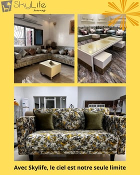 Salons en L et canapés disponibles en plusieurs modèles