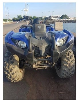 Quad Yamaha Grizzly, en excellent état