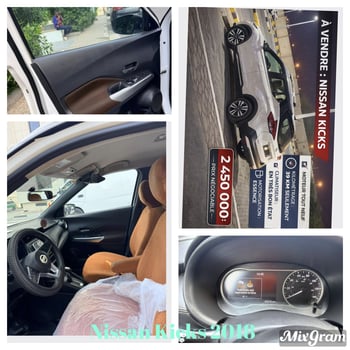 Nissan Kicks 2018, boîte automatique, excellent état