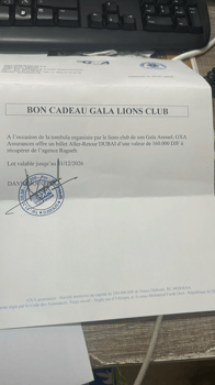 Billet d\'avion Djibouti - Dubai + TV Toshiba 43 Smart TV