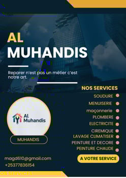 Service de maintenance à domicile Al Muhandis à un prix attractif