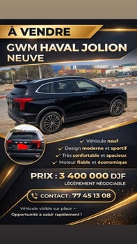 GWM Haval Jolion 2025 - Comme Neuf, Garanti 5 ans