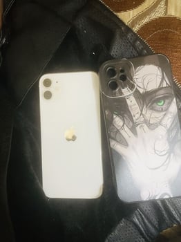 iPhone 11 Blanc 100% Capacité, Comme Neuf