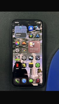 iPhone 12 Pro Max 128Go, batterie neuve, iOS 26.2, prix négociable, bleu