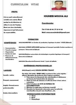 Candidature pour un poste junior en logistique ou en administration