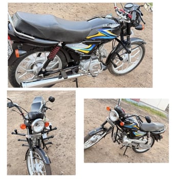 Moto United 100cc, état impeccable, seulement 1200km, papiers complets