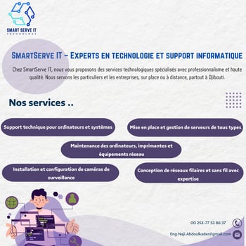 SmartServe IT - Serveurs, Réseaux et Support Technique Informatique