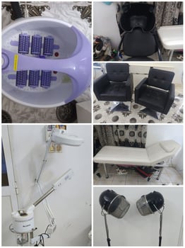 Matériel de salon de coiffure en excellent état à prix exceptionnel